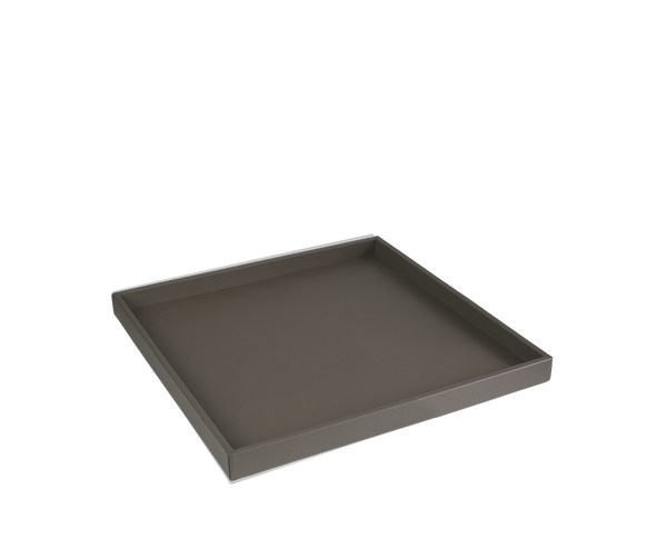 Grey Surplus Leather Bookbox Medium August Sandgren