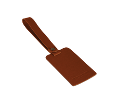 The Luggage Tag: Leather - Apricot - One size