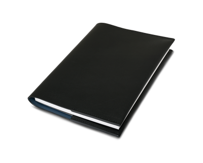 The Notebook: Leather - Black - A5