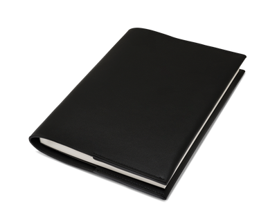 The Notebook: Surplus leather - Black - A5