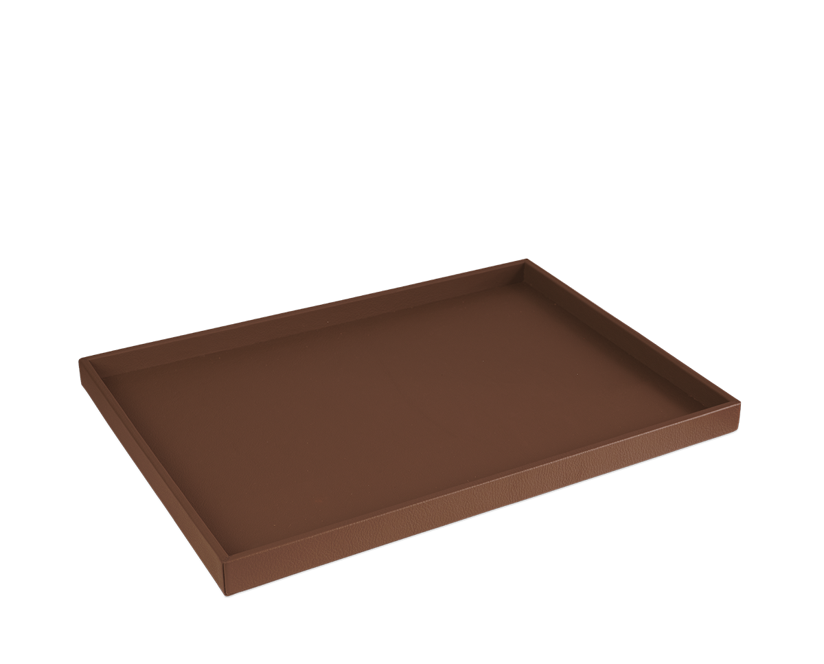 Grey Surplus Leather Bookbox - Medium | August Sandgren