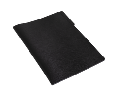 The Filefolder: Leather - Black - A4