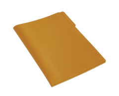 The Filefolder: Leather - Saffron - A4