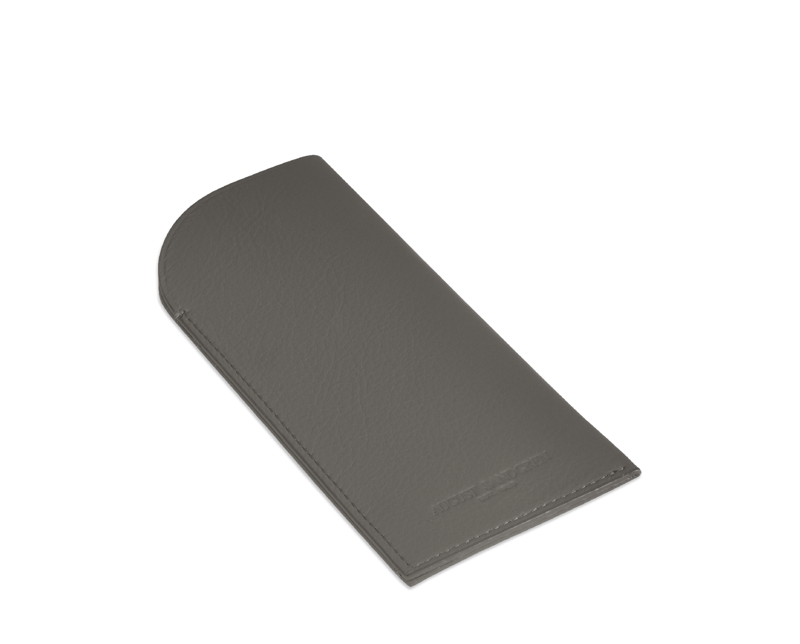The Glasses Case: Leather - Grey