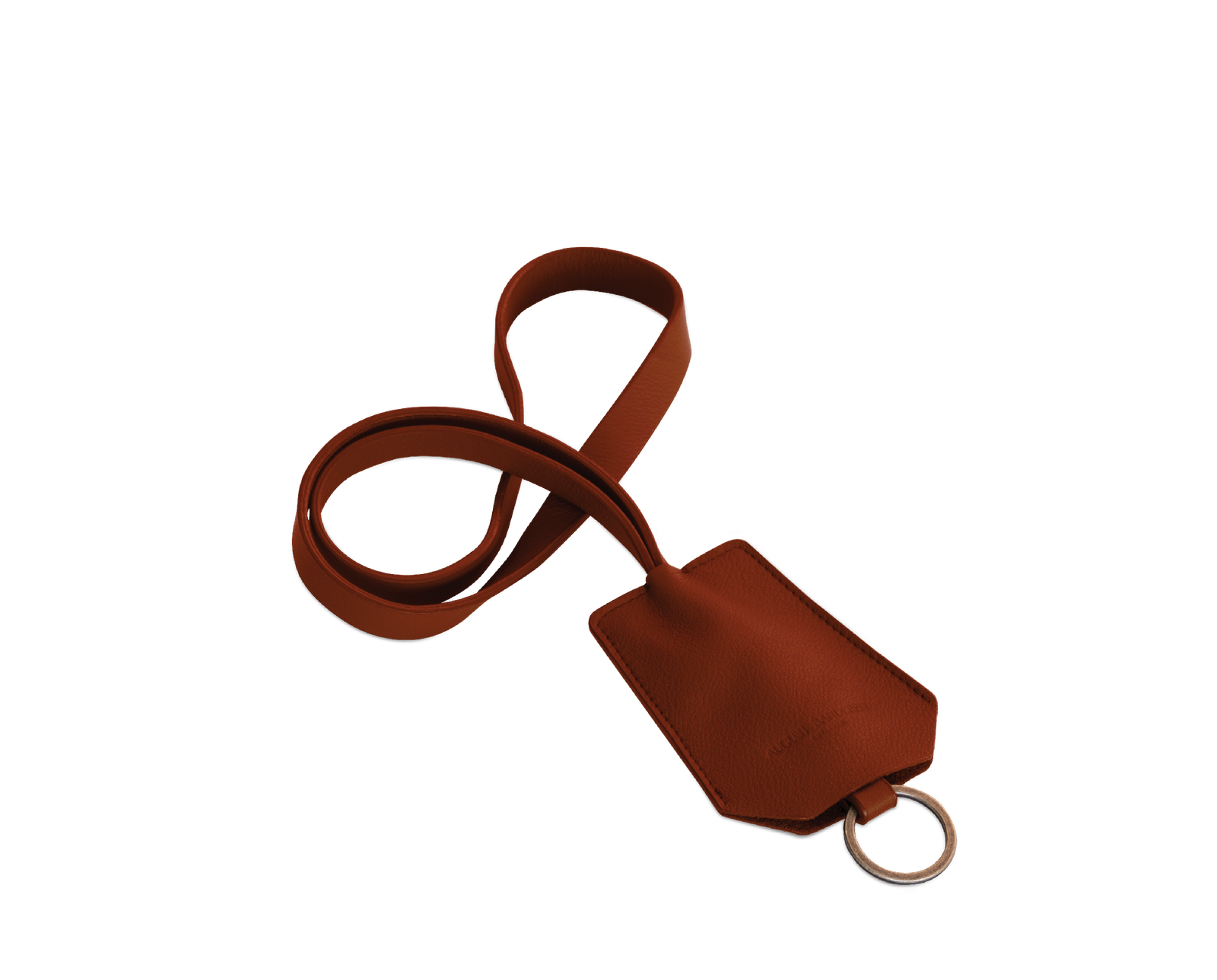 The Keyring: Leather - Apricot - Long strap
