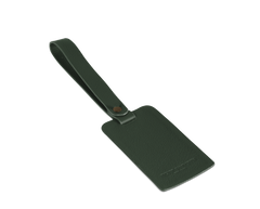 The Luggage Tag: Leather - Forest - One size