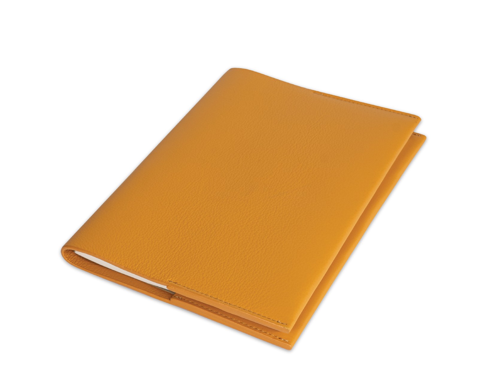The Notebook: Leather - Saffron - A5