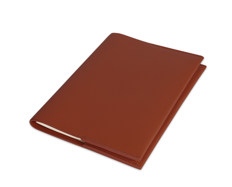 The Notebook: Leather - Terracotta - A5