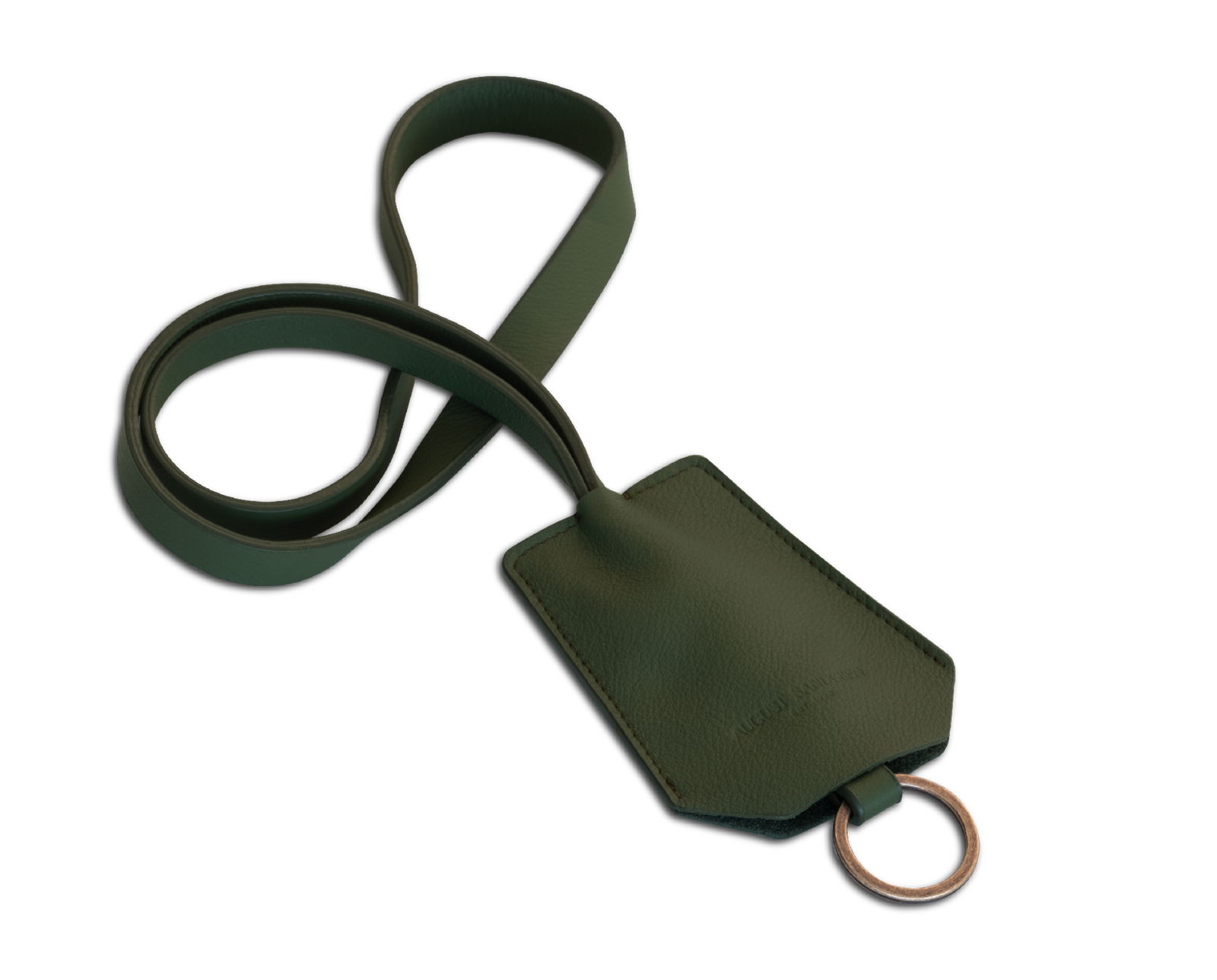 The Keyring: Leather - Cactus - Long strap