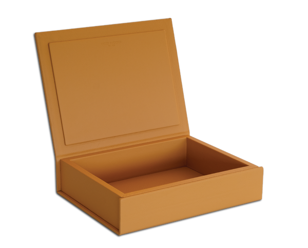 Grey Surplus Leather Bookbox - Large