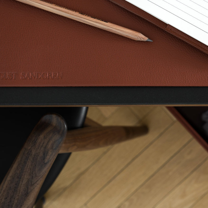 The Deskmat: Leather - Terracotta