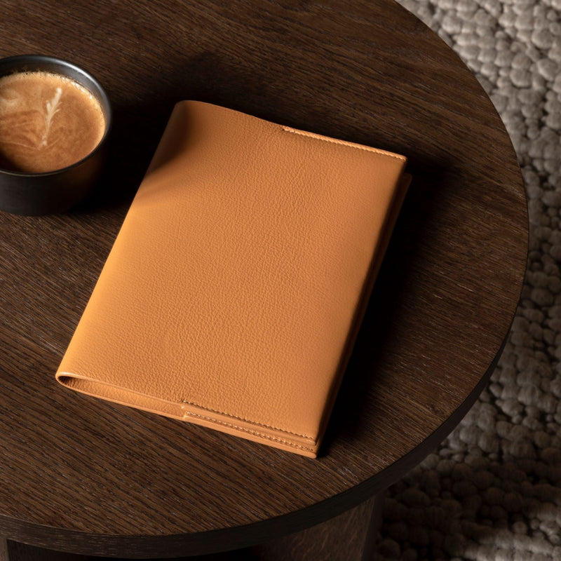 The Notebook: Leather - Saffron - A5