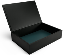 The Bookbox: Leather - Black - Magnum