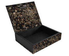 The Bookbox: Sediment fabric - Limited Edition - Medium