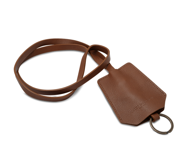 The Keyring: Surplus leather - Cognac - Long strap