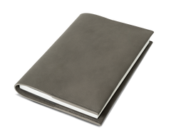 The Notebook: Surplus leather - Grey - A5