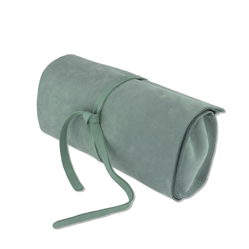 The Jewelbox: Jewel-on-the-go-pouch - Jade green