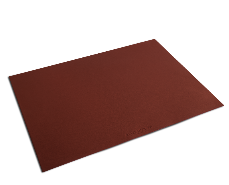 The Deskmat: Leather - Terracotta