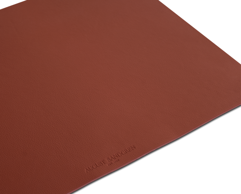 The Deskmat: Leather - Terracotta